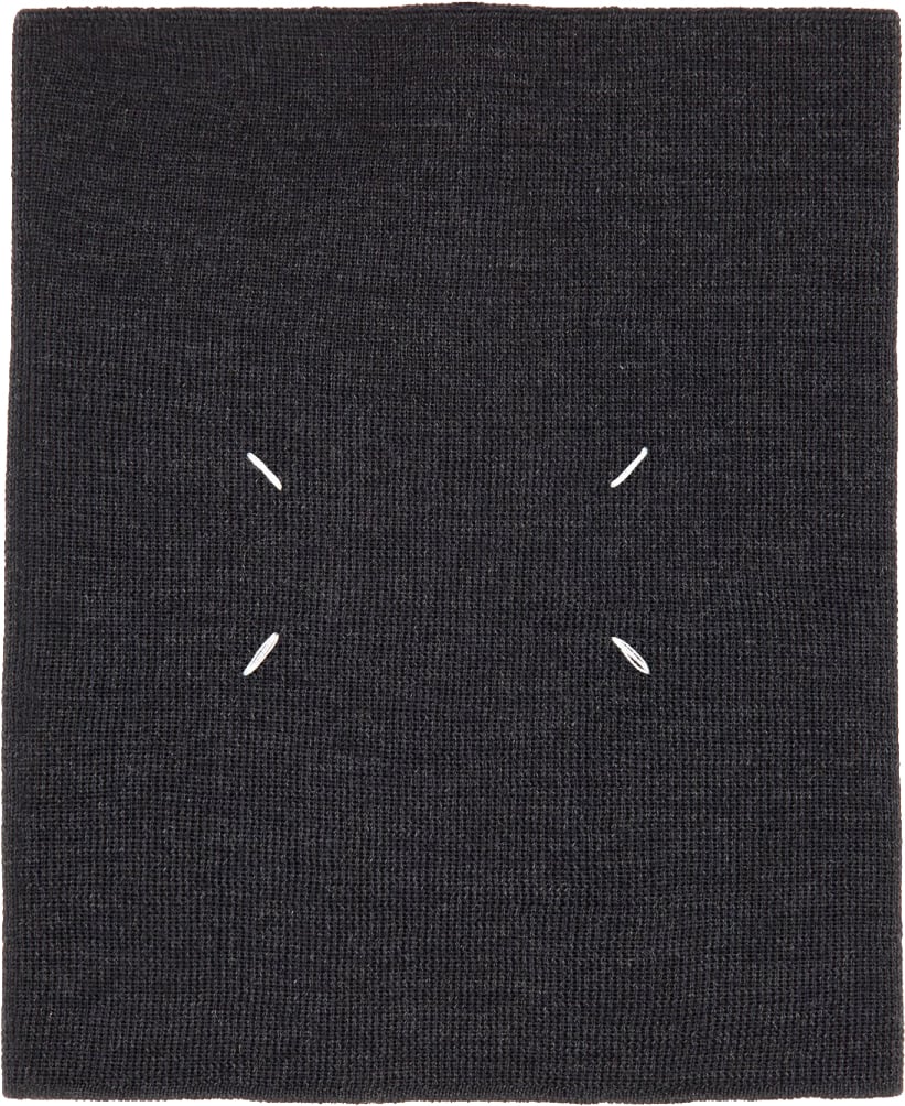 Maison Margiela SCARF WITH LOGO Grijs