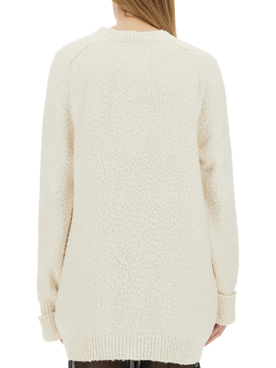 Maison Margiela OVERSIZED CARDIGAN Wit