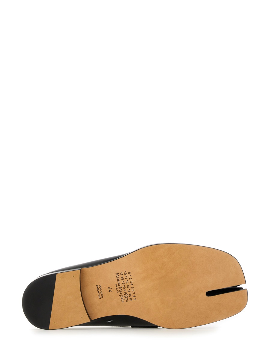 Maison Margiela MOCCASIN MULE TABI Zwart