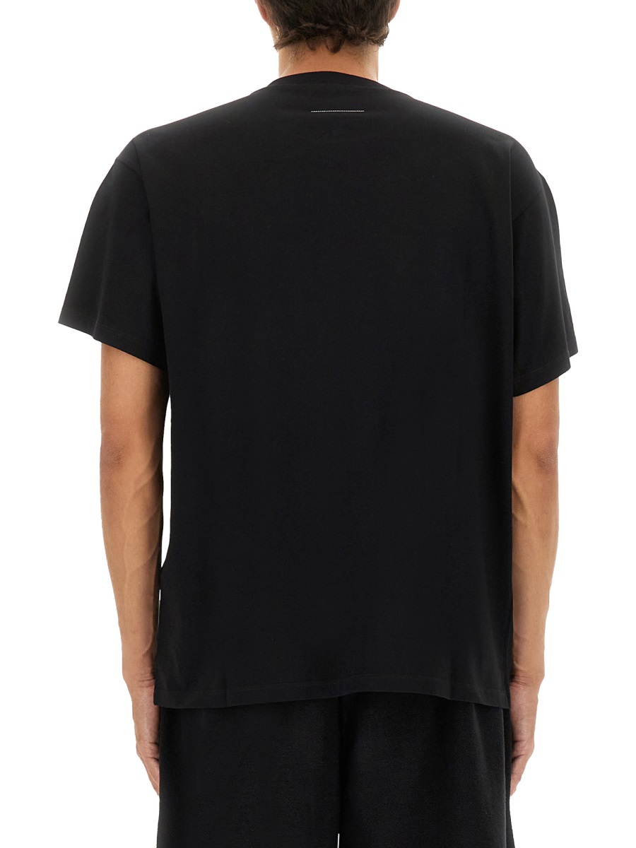 Maison Margiela T-SHIRT WITH LOGO Zwart