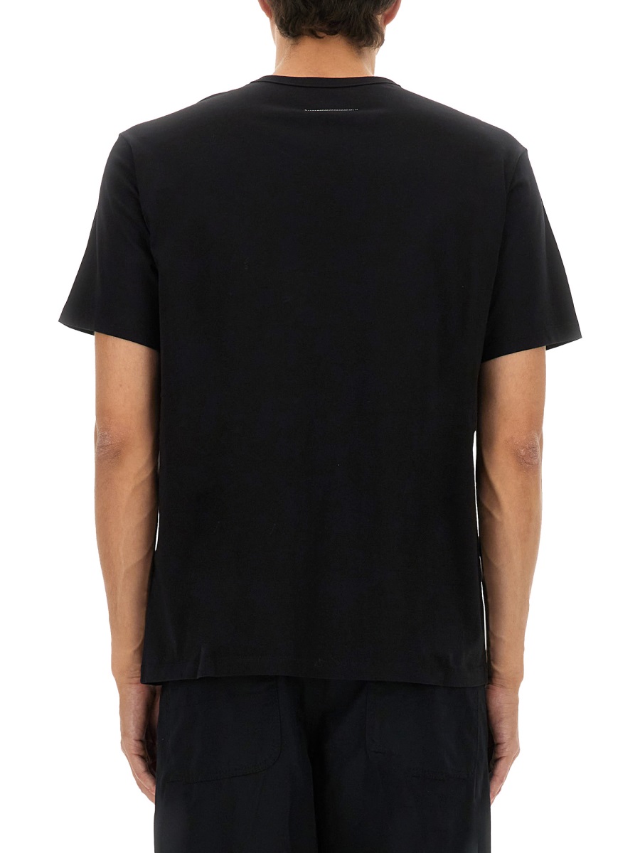 Maison Margiela T-SHIRT WITH LOGO Zwart