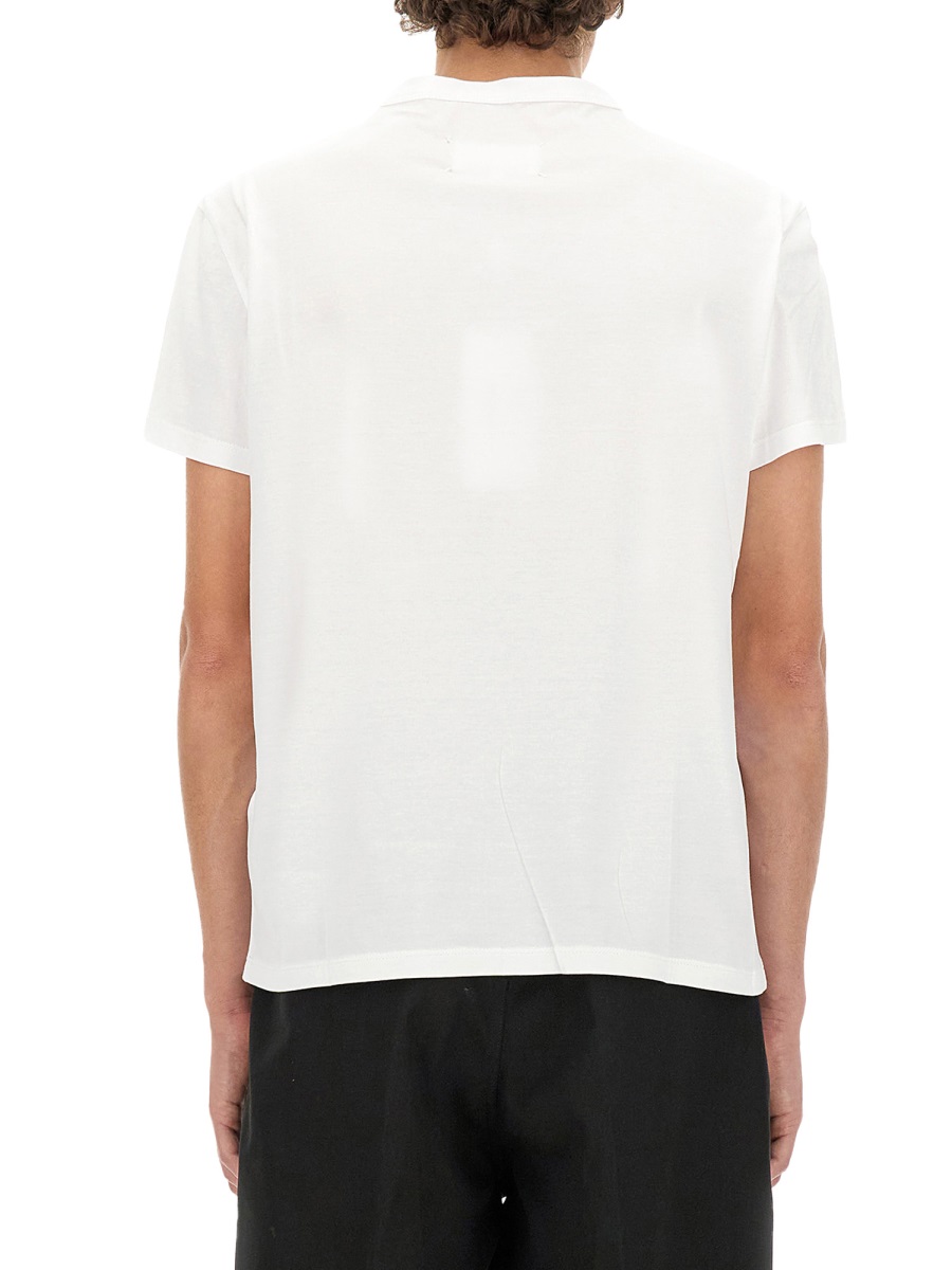 Maison Margiela DISTORTED LOGO T-SHIRT Wit