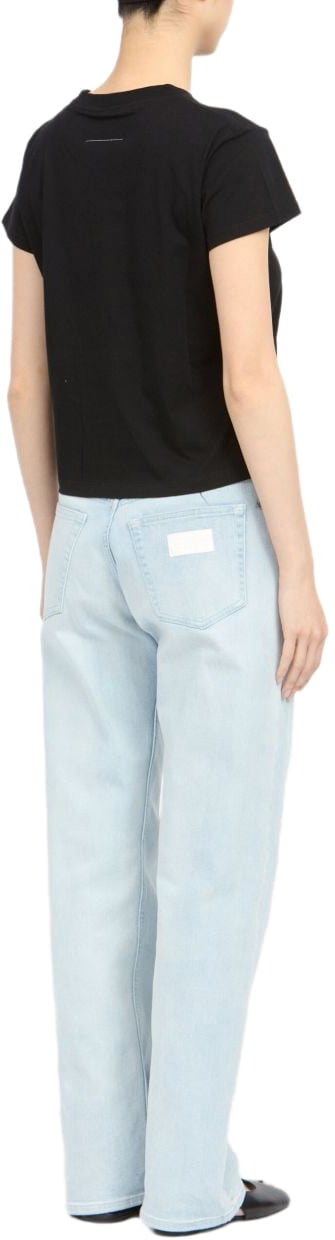Maison Margiela T-Shirts And Polos Black Zwart