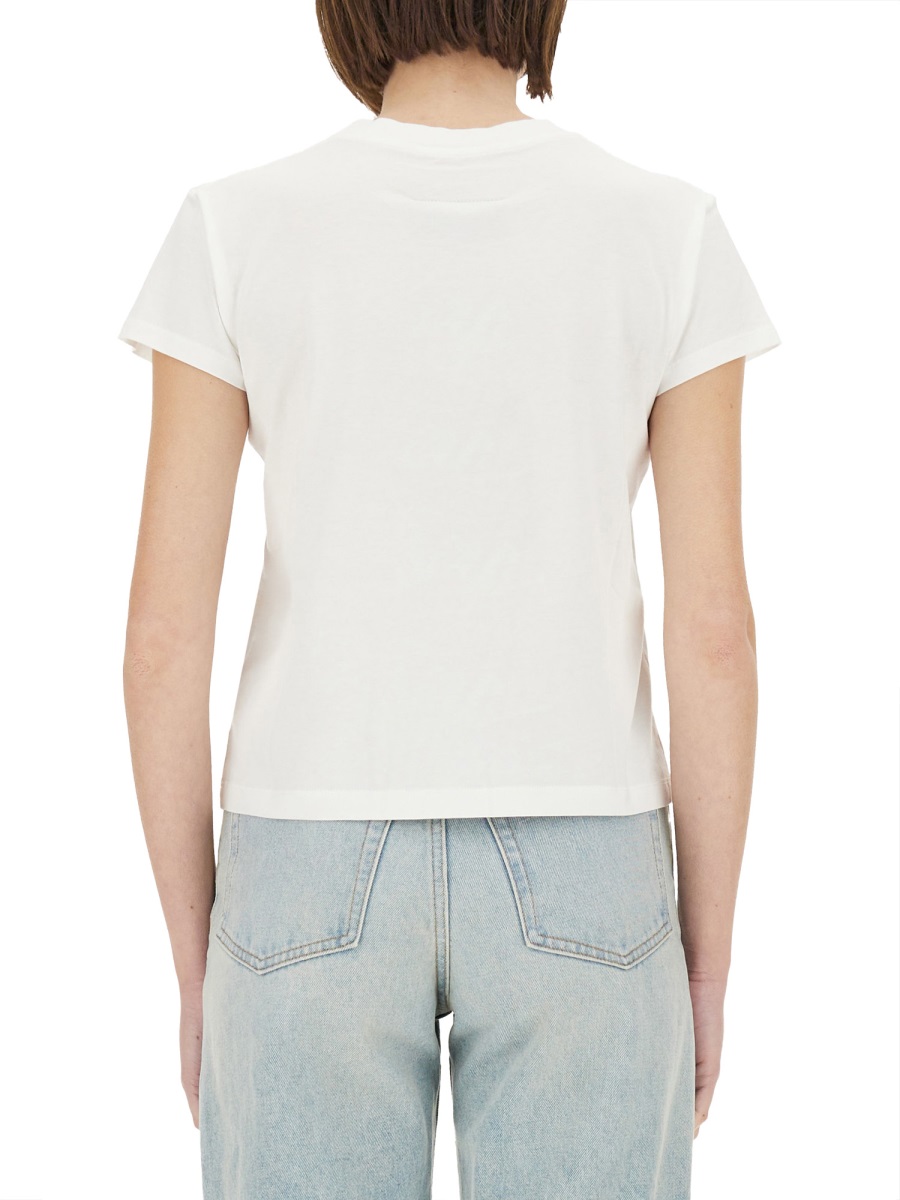 Maison Margiela T-SHIRT IN COTONE Wit