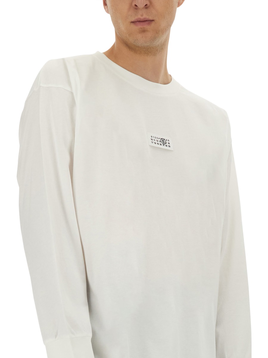 Maison Margiela LONG-SLEEVED T-SHIRT Wit