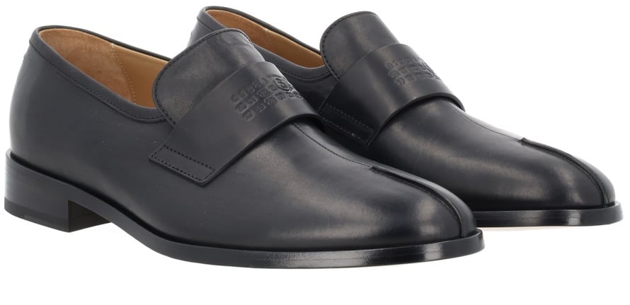Maison Margiela LEATHER LOAFER Zwart