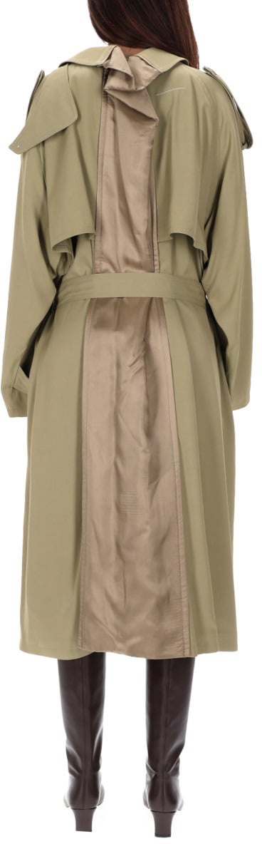 Maison Margiela "DUAL WEAR" TRENCH COAT Beige
