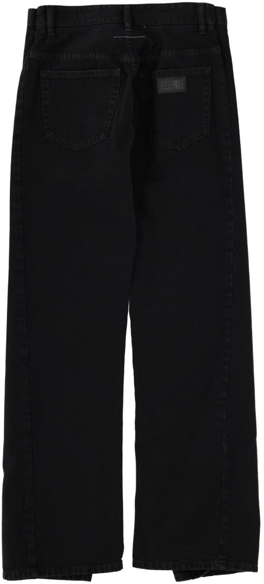 Maison Margiela "5 POCKETS" JEANS Zwart