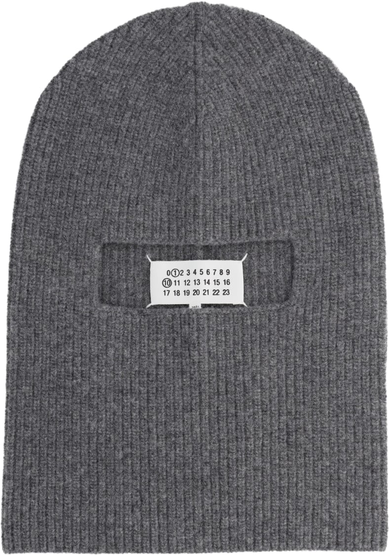 Maison Margiela BALACLAVA IN LANA Grijs