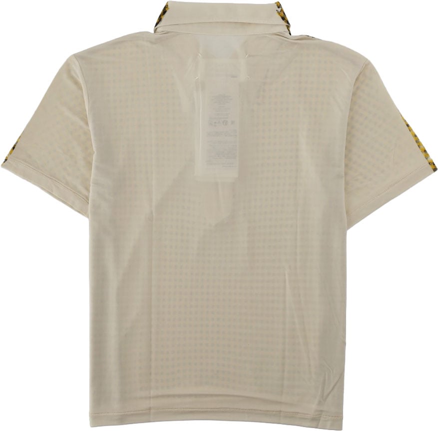 Maison Margiela POLO CON STAMPA Geel