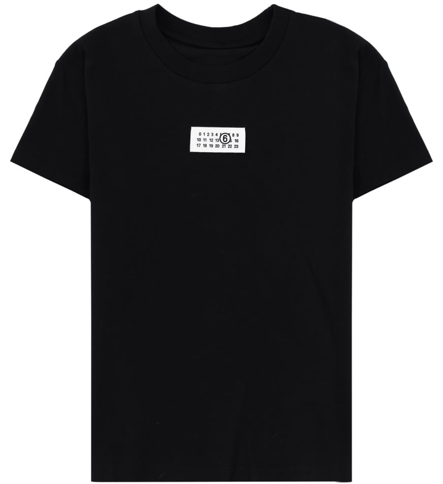 Maison Margiela T-SHIRT WITH LOGO Zwart