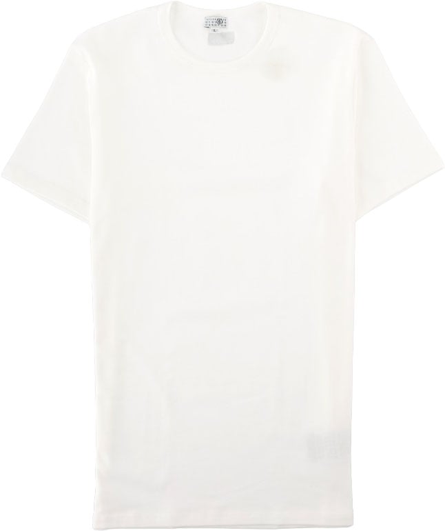 Maison Margiela T-SHIRT IN COTONE Wit