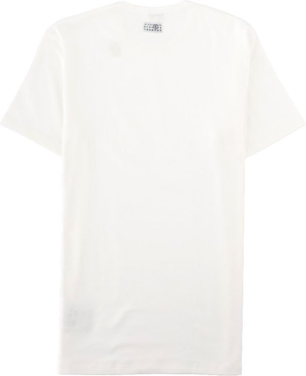Maison Margiela T-SHIRT IN COTONE Wit