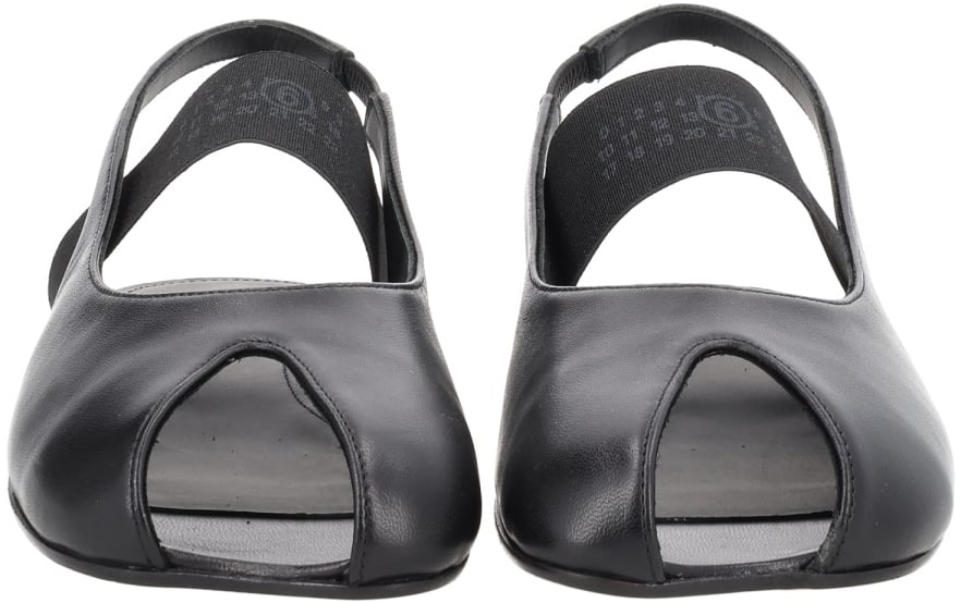 Maison Margiela ANATOMICAL SLINGBACK SANDAL Zwart