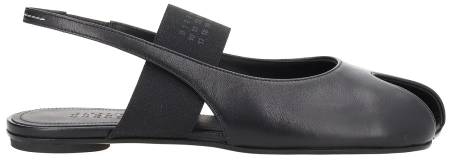 Maison Margiela ANATOMICAL SLINGBACK SANDAL Zwart