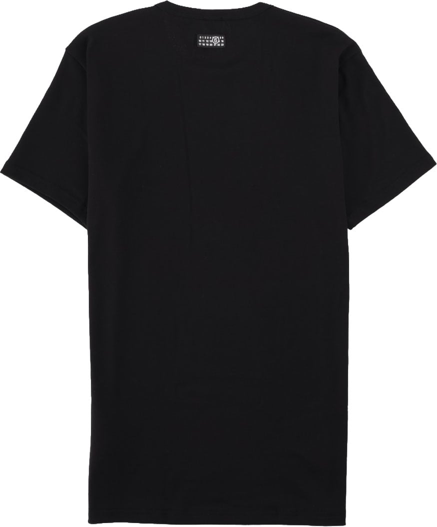 Maison Margiela T-SHIRT IN COTONE Zwart
