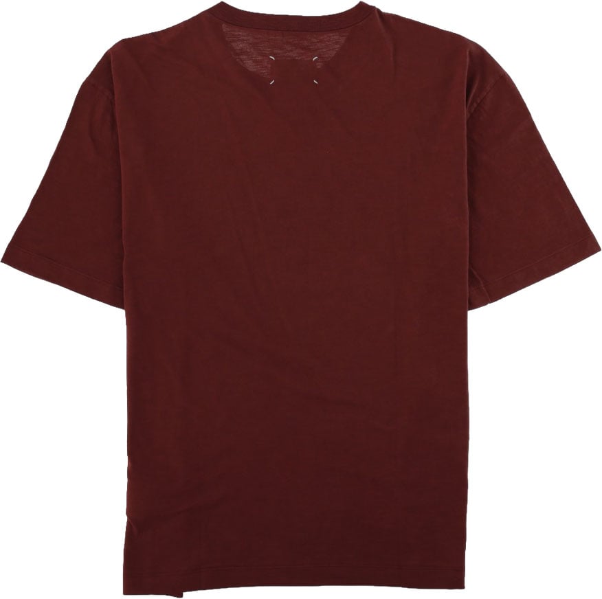 Maison Margiela T-SHIRT CON STAMPA Rood