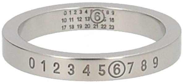 Maison Margiela LOGO RING Zilver