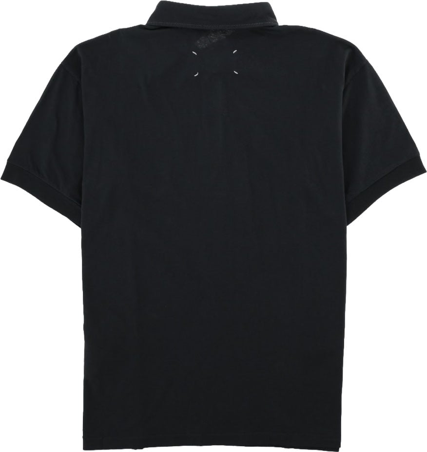 Maison Margiela POLO IN COTONE Zwart