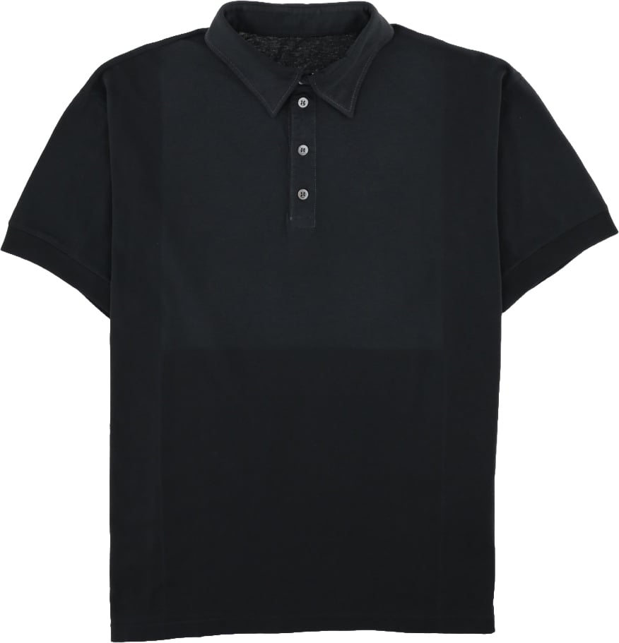 Maison Margiela POLO IN COTONE Zwart