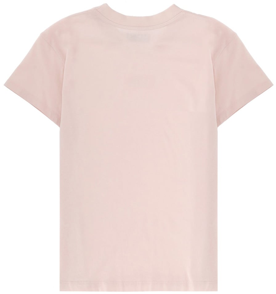 Maison Margiela T-SHIRT WITH LOGO Roze