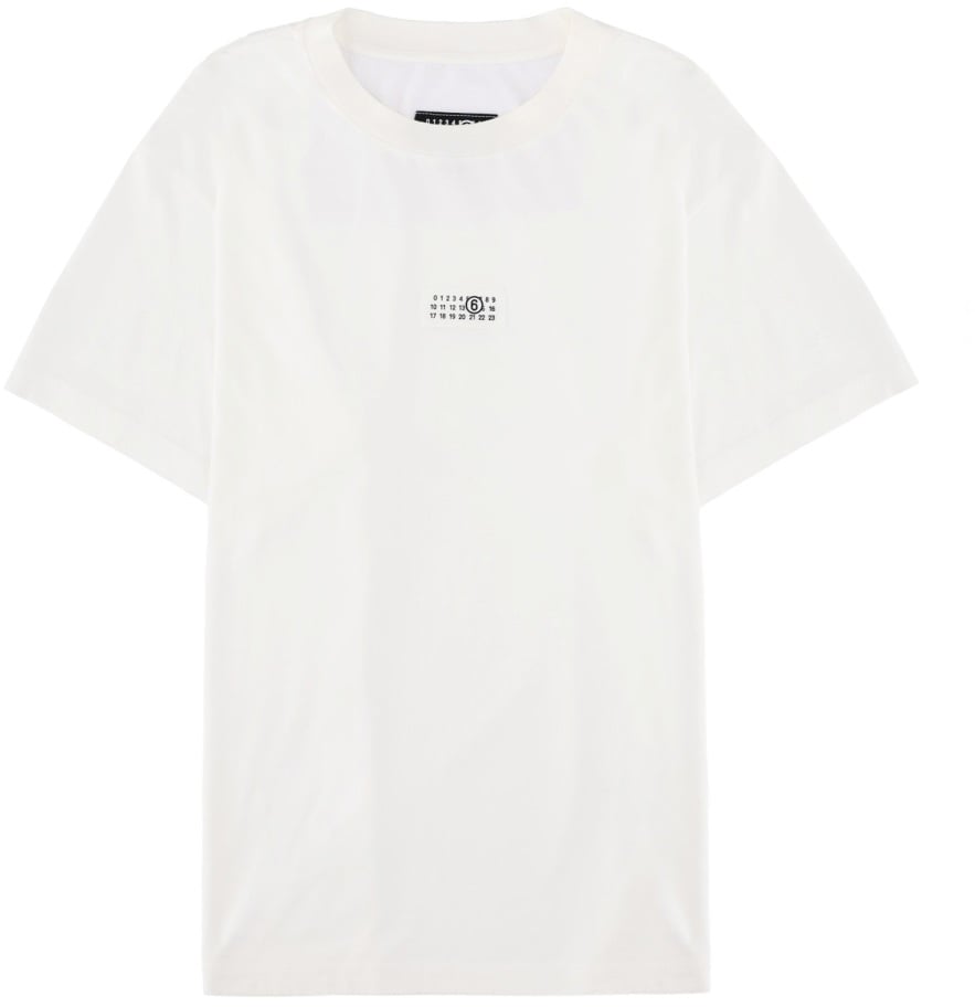 Maison Margiela T-SHIRT "NUMERIC" Wit
