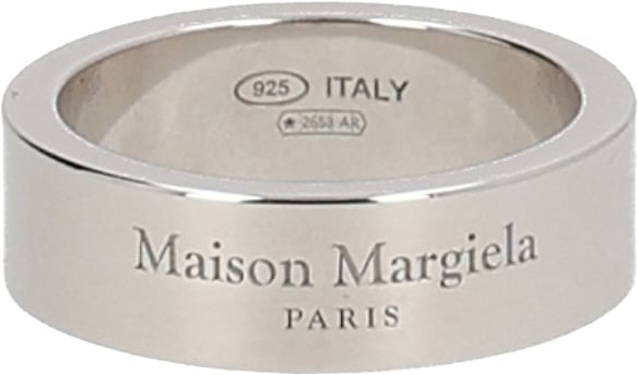 Maison Margiela LOGO RING Grijs