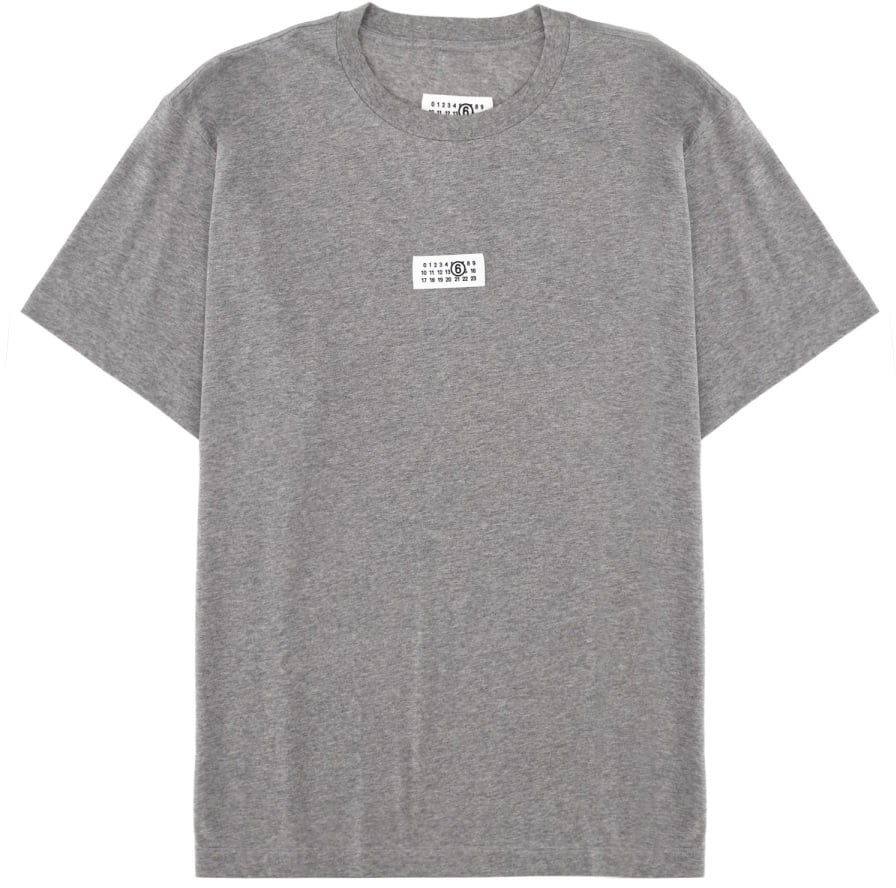 Maison Margiela T-SHIRT "NUMERIC" Grijs