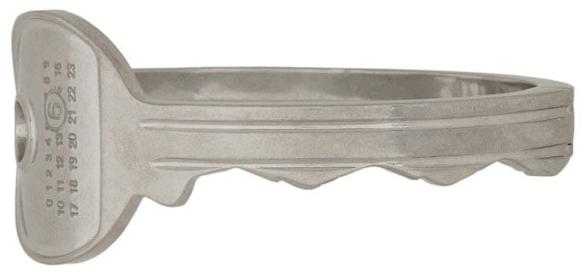 Maison Margiela "ROUND KEY" BRACELET Zilver