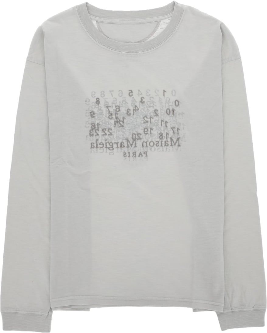 Maison Margiela T-SHIRT IN COTONE Grijs