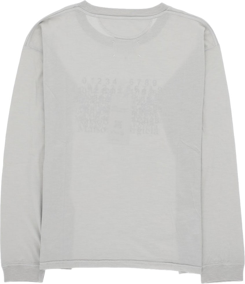 Maison Margiela T-SHIRT IN COTONE Grijs