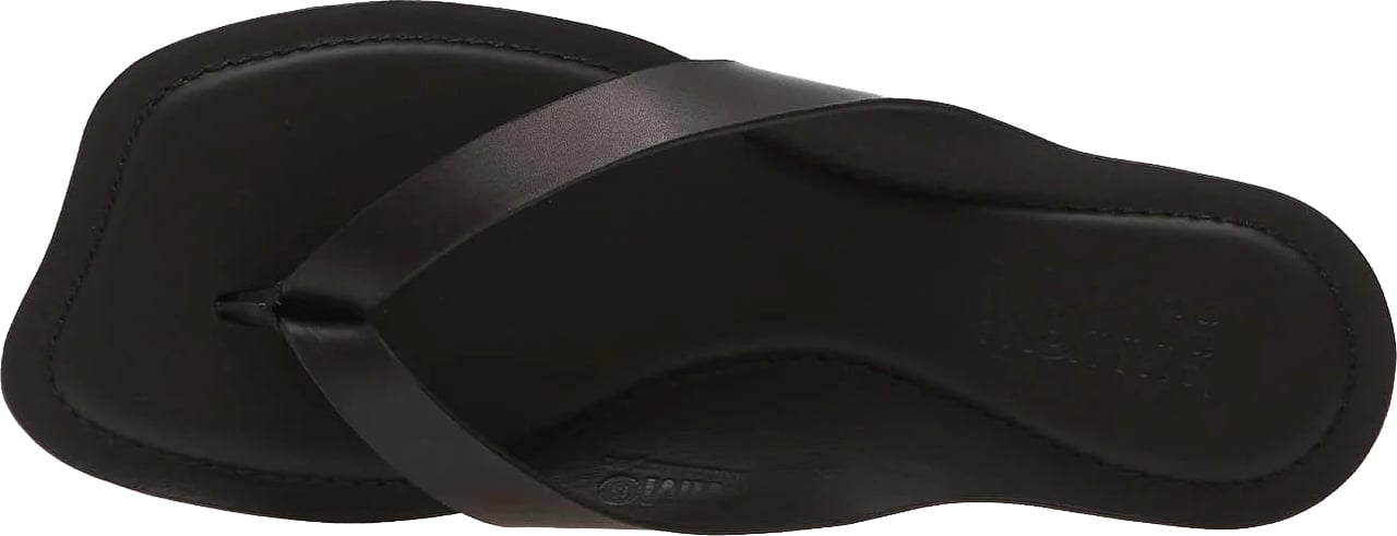 Maison Margiela SANDALO INFRADITO "ANATOMIC" IN PELLE Zwart
