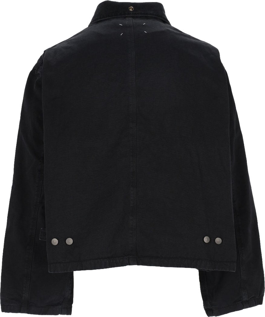 Maison Margiela GIACCA IN DENIM Zwart