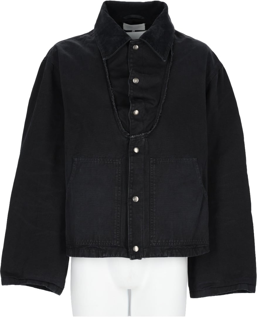 Maison Margiela GIACCA IN DENIM Zwart