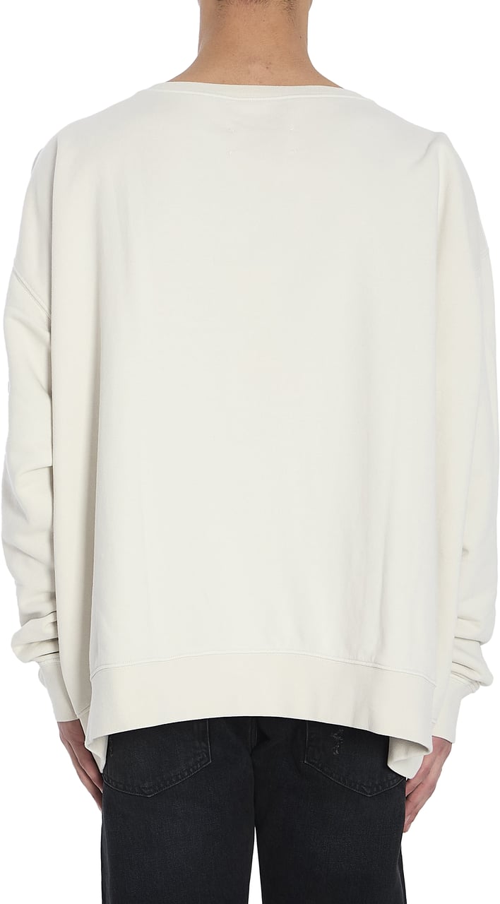Maison Margiela Logo sweatshirt Beige