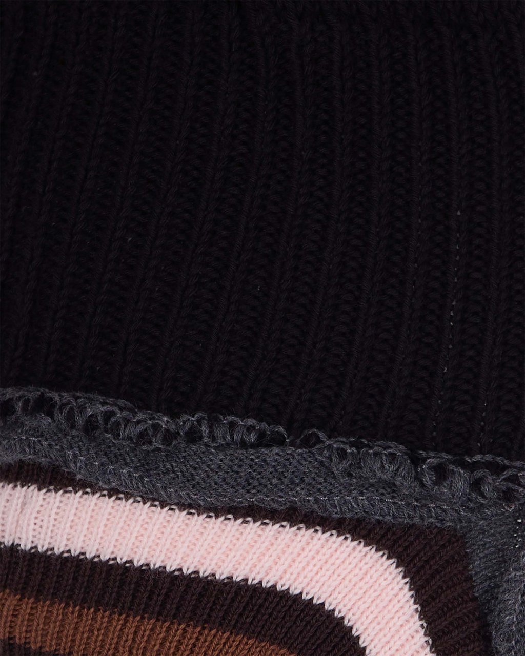 Maison Margiela Sweaters Black-Multicolor Zwart