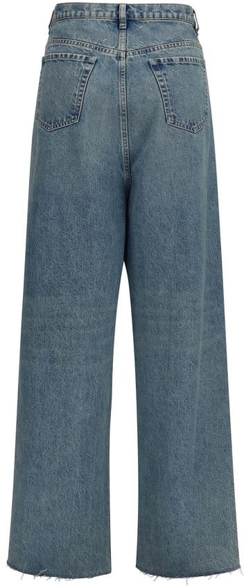 Maison Margiela Light Blue Four Stitches Denim Jeans Grijs