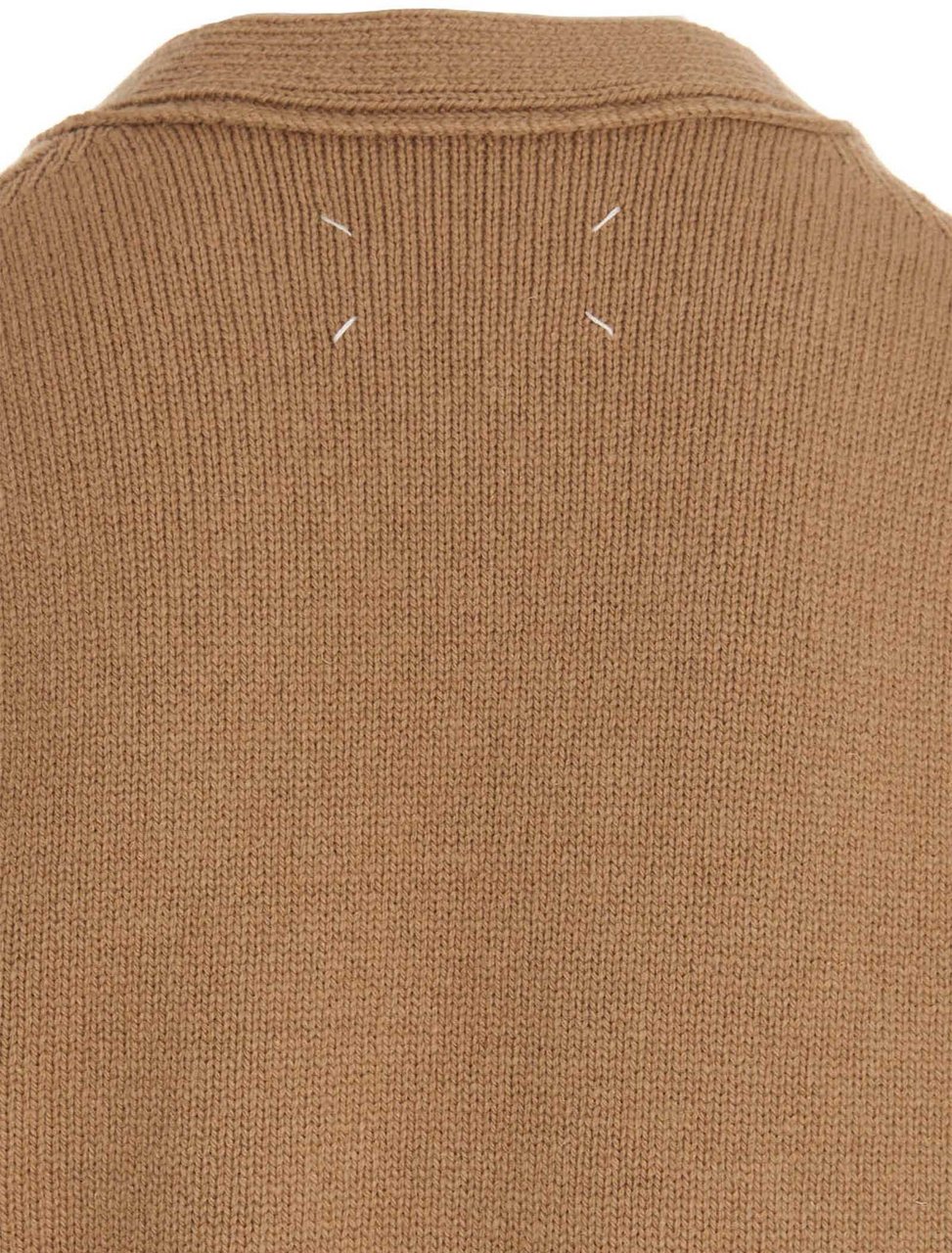 Maison Margiela Beige Wool Cardigan Beige