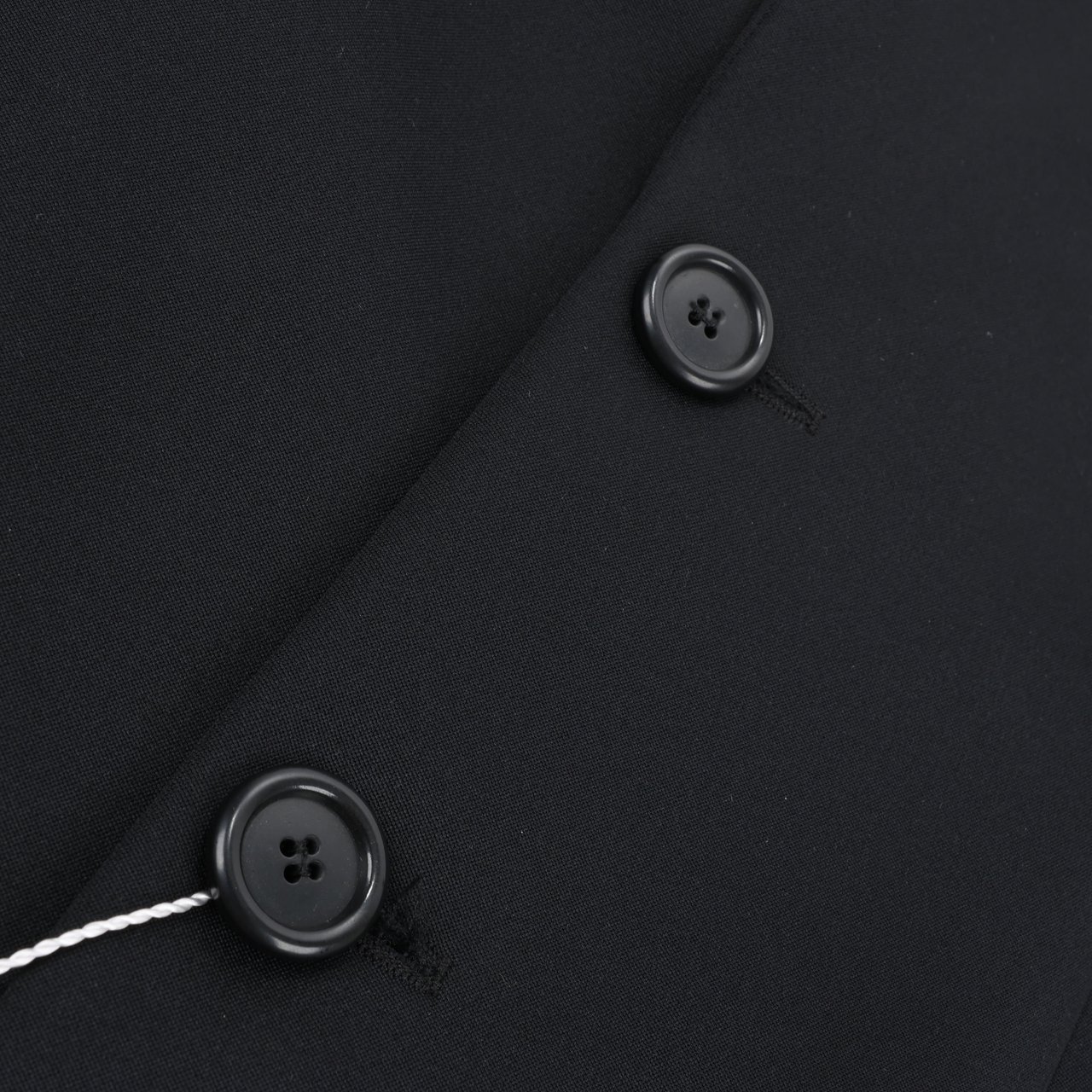 Maison Margiela Maison Margiela Black Blazer with Lace Overlay, Size 40 Zwart