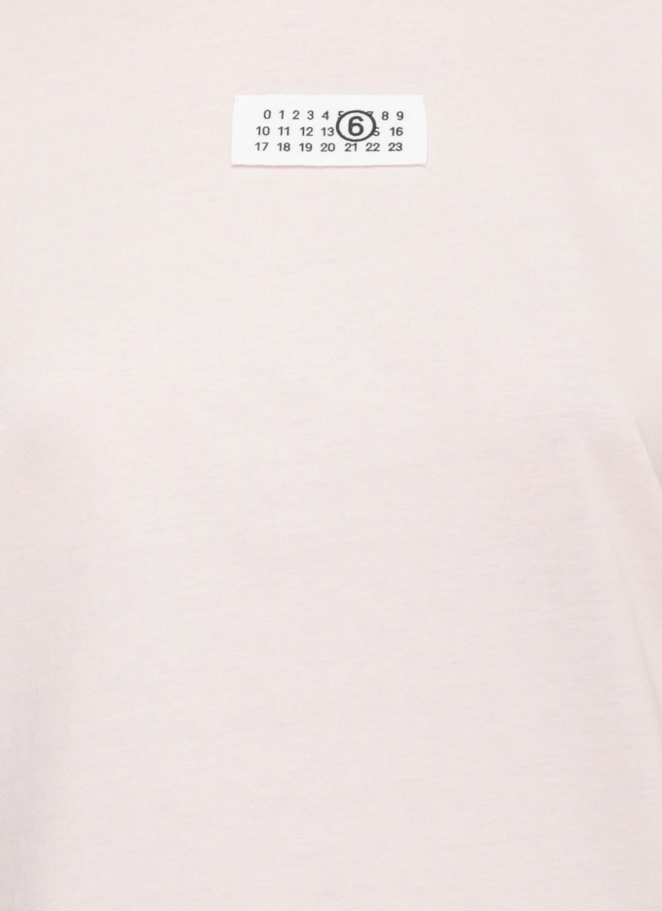 Maison Margiela T-Shirts And Polos Pink Roze