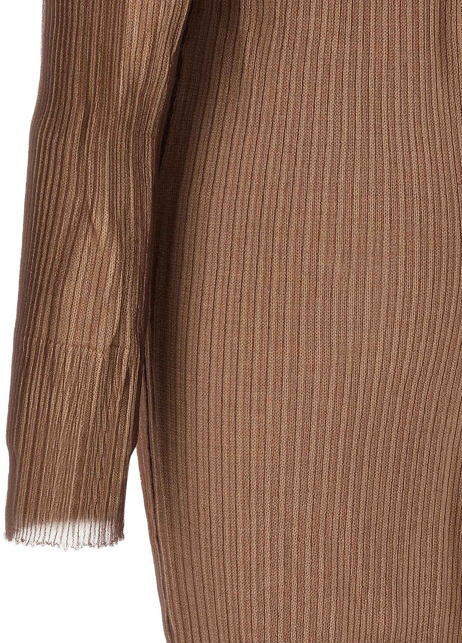 Maison Margiela MM6 Maison Margiela Beige Polyamide Midi Dress Beige