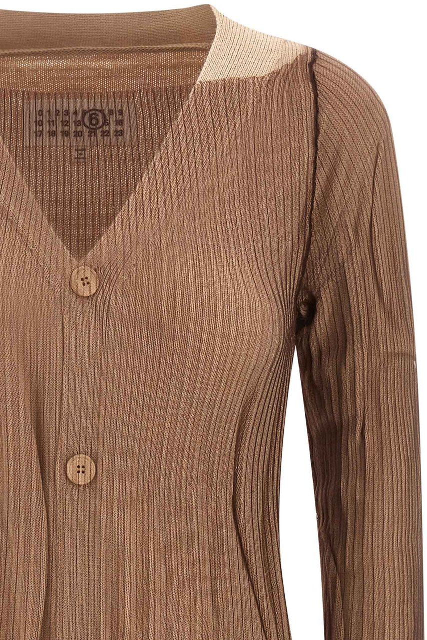 Maison Margiela MM6 Maison Margiela Beige Polyamide Midi Dress Beige