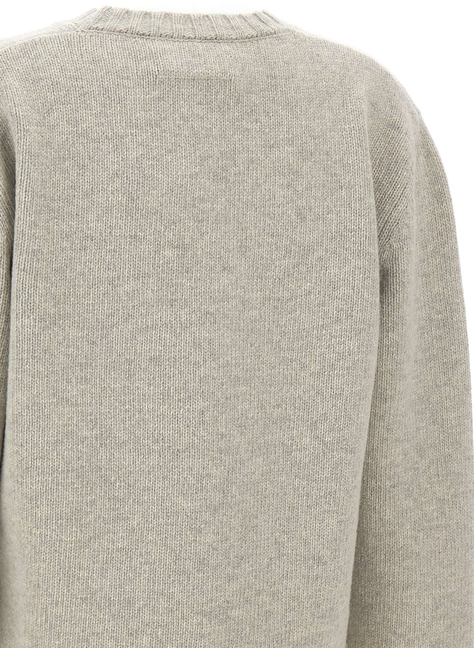 Maison Margiela Sweaters Grey Lichtgrijs