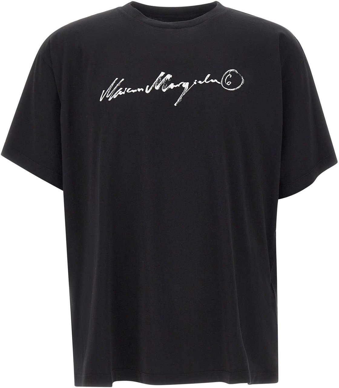 Maison Margiela T-Shirts And Polos Black Zwart
