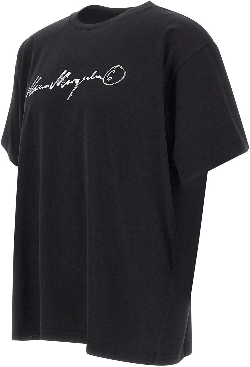 Maison Margiela T-Shirts And Polos Black Zwart
