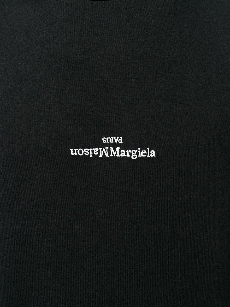 Maison Margiela T-Shirts And Polos Black Zwart