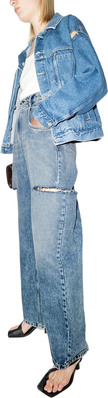 Maison Margiela Jeans Light Blue Blauw