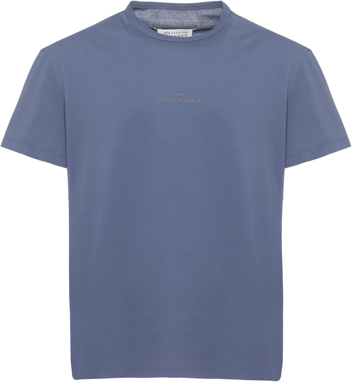 Maison Margiela T-Shirts And Polos Blue Blauw
