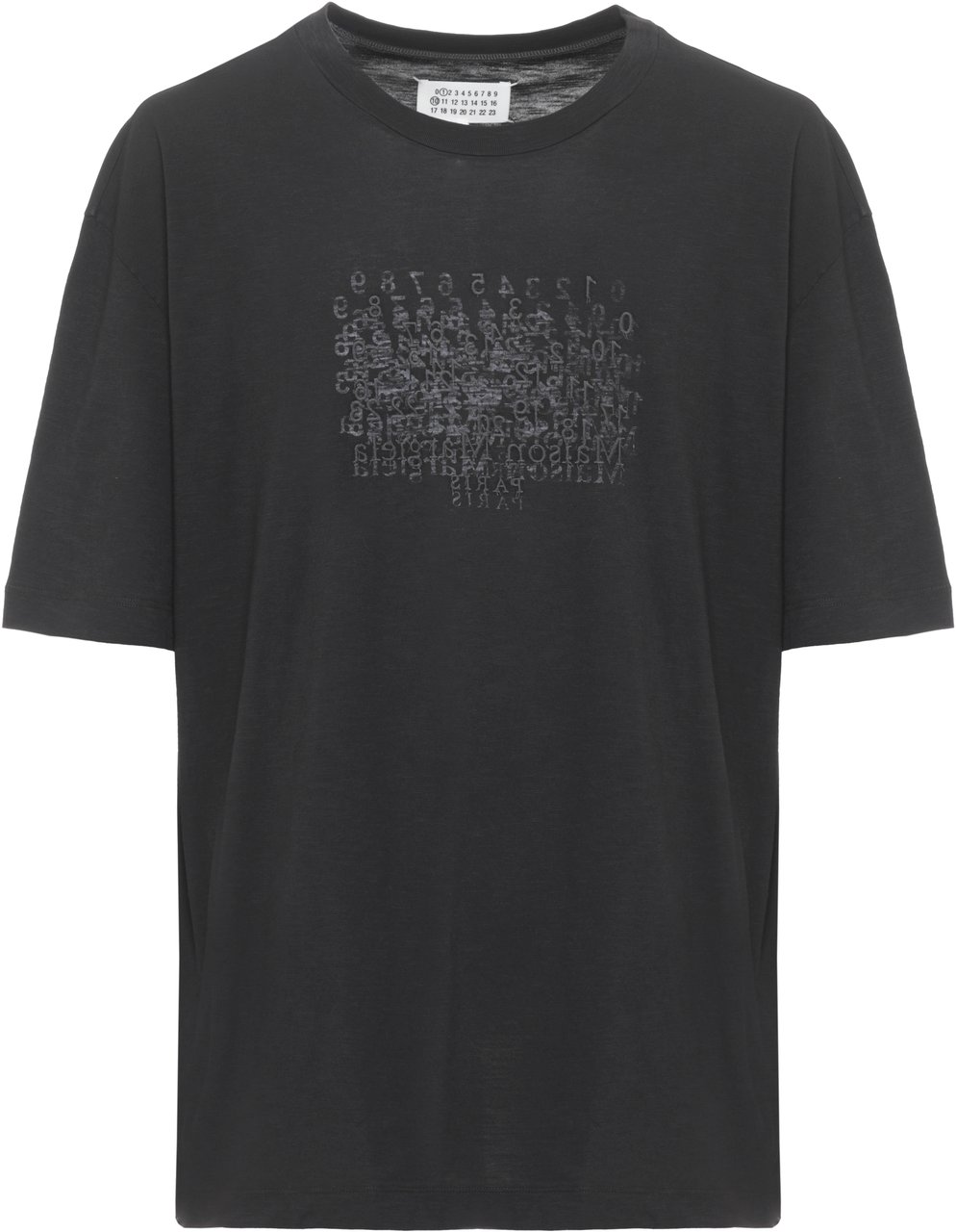 Maison Margiela T-Shirts And Polos Black Zwart