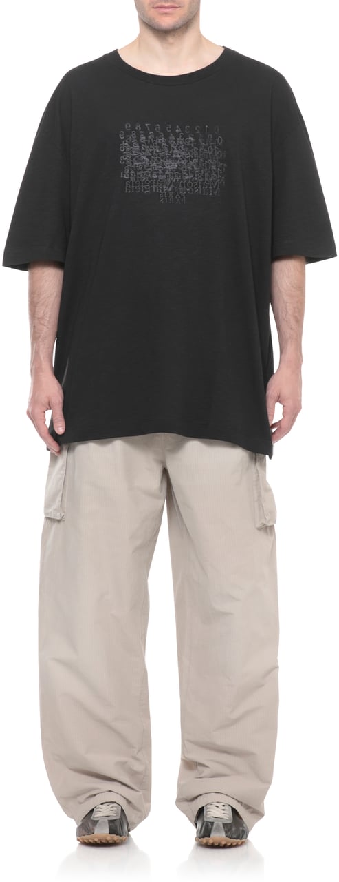 Maison Margiela T-Shirts And Polos Black Zwart